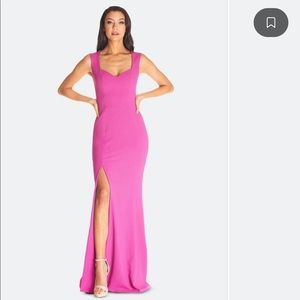 Dress the Population Monroe dress in Hibiscus size Large.